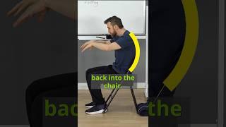 Fix Your Sitting Posture - Instant Fix!