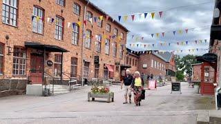 Sweden Walks: Rejmyre town, craft & glassblowing center