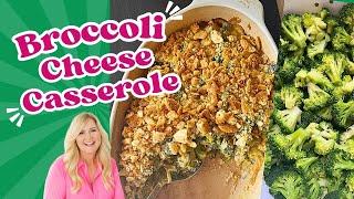 BEST Broccoli Cheese Casserole! Easy Side Dish Recipe Everyone Loves