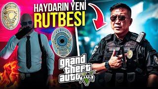 GTA 5 HAYDAR İLE POLİSİYE !! HAYDAR YENİ RÜTBEYE ATANDI !!! (Bambaşka Bir Serüven Başlıyorr?!?!)#27