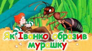 АУДІОКАЗКА НА НІЧ -"ЯК ІВАНКО ОБРАЗИВ МУРАШКУ" | Аудіокниги для дітей українською мовою | Слухати