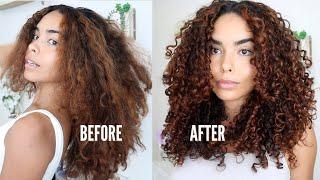 HIGH MAINTENANCE CURLY HAIR ROUTINE | Scalp + Protein Treatments, Toning, Washing & Styling Curls