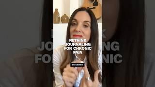 Shame, grief, fear. How writing it all down can ease chronic pain