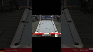 A NICE JUMPSHOT ON THE 2 BY JOSHUA FILLER #shorts #billiards #nineball #9ballpool #highlights