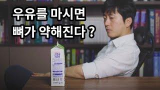 우유가 뼈를 약하게 한다는 말.. 사실일까? .. 우유와 골다공증