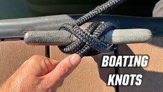 THE PERFECT BOATING KNOT - CLEAT HITCH