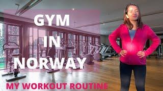 GYM IN NORWAY [MY WORKOUT ROUTINE] | OSLO VLOGS