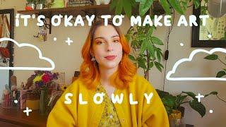 slow habits for artists ‧₊˚ chill sketch & chat vlog