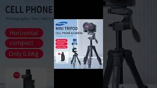 YUNTENG ProFlex 608 - Portable Multifunctional Tripod for Cell Phones, Micro SLR Cameras  #shorts