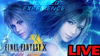 Final Fantasy X HD Remaster - MODDED PLAYTHROUGH PART 8 - LIVE - Enjoy Peeps