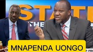 MNAPENDA KUSEMA UONGO KUFURAHISHA RUTO. UDA MPS EMBRASSED BY LAWYER WILLIS OTIENO ON LIVE TV