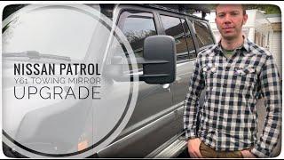 Nissan Patrol Y61 Towing Mirror Upgrade!   (ClearView~BettaView)