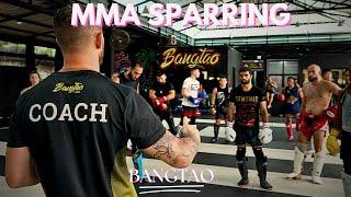 MMA Sparring | Class Highlights | George Hickman | Bangtao MMA