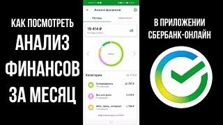 Как посмотреть расходы за месяц / год в сбербанк онлайн и сколько потратил - анализ финансов и трат