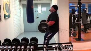 GripMonsters Challenge - 50-kg Wall Curl 16 reps