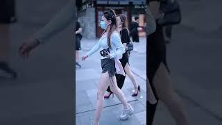 Top beauty model street fashion show tik tok #shorts# tiktok #beauty #short