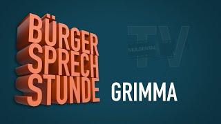 Online-Bürgersprechstunde Grimma mit OBM Matthias Berger (04.09.24)