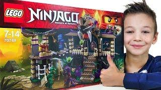 LEGO NINjAGO 70749 Храм клана Анакондрай открываем и собираем конструктор. Masters of Spinjitzu