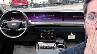 Too Much Screen? (2025 Escalade IQ Instrument Cluster and Infotainment System)