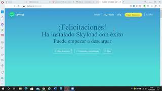 Instalar extensión skyload en Ópera