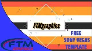 2D Flat Intro - Free Sony Vegas Template