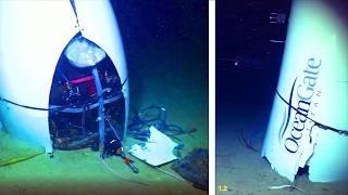 Coast Guard: Videos Of Titan Sub Debris Ocean Floor OceanGate