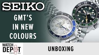 Unboxing the NEW Seiko 5 SKX GMT's | SSK035K & SSK033K