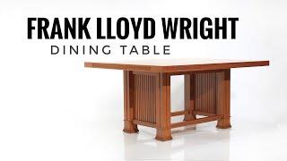 Frank Lloyd Wright Dining Table