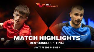 Anders Lind vs Tomislav Pucar | MS Final | WTT Feeder Prishtina 2024