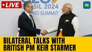 G20-SUMMIT |BRAZIL |PM Modi hold bilateral talks with British Prime Minister Keir Starmer |India |UK