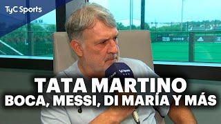 TATA MARTINO REVELÓ EL MOTIVO POR EL CUAL RECHAZÓ DIRIGIR BOCA, LA CHANCE DE DI MARIA EN INTER Y +