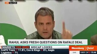 Congress President Rahul Gandhi's Fiery Press Conference On The Rafale Deal