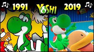 Evolution of Yoshi Games Music [Title Screen] (1991 - 2019) - 16 Games