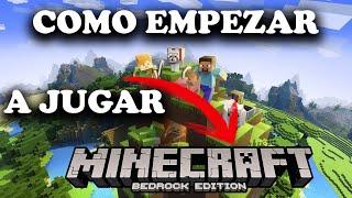 Como empezar a jugar minecraft en el 2022 - tutorías para principiantes muy básico