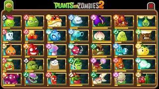 PLANTS VS ZOMBIES 2 | ALL PREMIUM PLANTS ABILITY & POWER UP. All Mastery Level in PvZ2