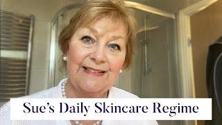 Sue's Skincare Ritual: Morning & Evening Regime for Women Over 50 - Look Fabulous Forever