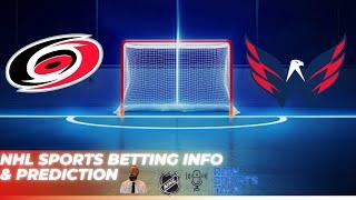 Carolina Hurricanes VS Washington Capitals Game 4 :Free NHL Betting info 5/12/25