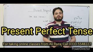 Present Perfect Tense | By Syed Ali Raza Kazmi