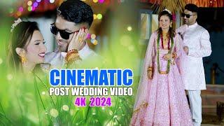 NEPALI CINEMATIC POST WEDDING 4k 2024 || KISHOR WEDS ARCHANA || ABIRAL FILMS WEDDING VIDEO 2080