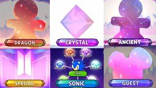 all crk cookie gacha rarity animations! 