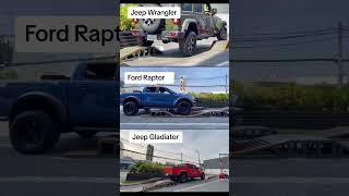 Epic Jeep Wrangler vs Ranger Raptor Battle