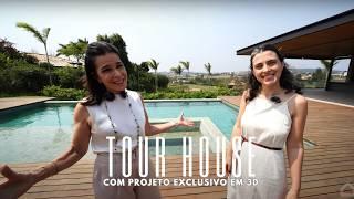 TOUR PELA CASA DOS SONHOS COM ADRIANA CINELLY E FERNANDA BARREIROS - PROJETO 3D EXCLUSIVO