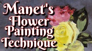 Learn Édouard Manet's Flower Painting Alla Prima Technique in this Art History Documentary Lesson.