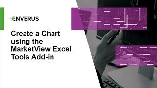 Create a Chart using the MarketView ExcelTools Add-in