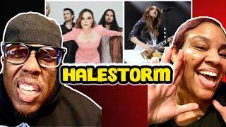 Platinum Ganster Rapper & Sister FIRST time REACTION HALESTORM - I Miss the Misery