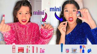 mini SIZE PREPPY MAKEUP & SKINCARE ROUTINE!