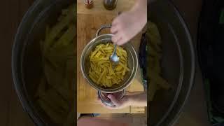 Smoked Salmon Pasta & Air Fryer Fries #QuickRecipe   #AirFryerRecipes #asmr #asmrcooking