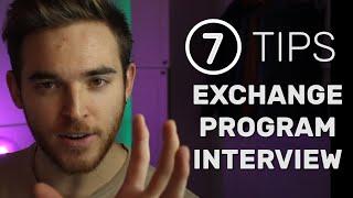 Top 7 Exchange Program Interview Tips | CBYX, Study Abroad, FLEX Program, etc