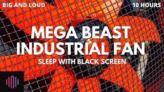 Industrial fan noise / Mega beast fan sound for sleeping  / 10 hours of industrial fan sounds