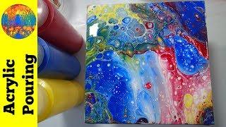 Mastering Flip Cup and Dirty Pour Techniques (Using Primary Colors)